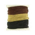 AussieSuperStore Jewellery Making Supplies Black/Brown/Beige PJ Single Pack Waxed Thread (in 2 styles) PJ Single Pack Waxed Thread (in 2 styles) | Jewellery Making Supplies 9323823158422 PJS105
